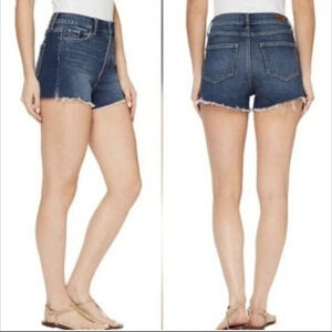 Paige Margot Denim Shorts, Color Dark Wash Size 25